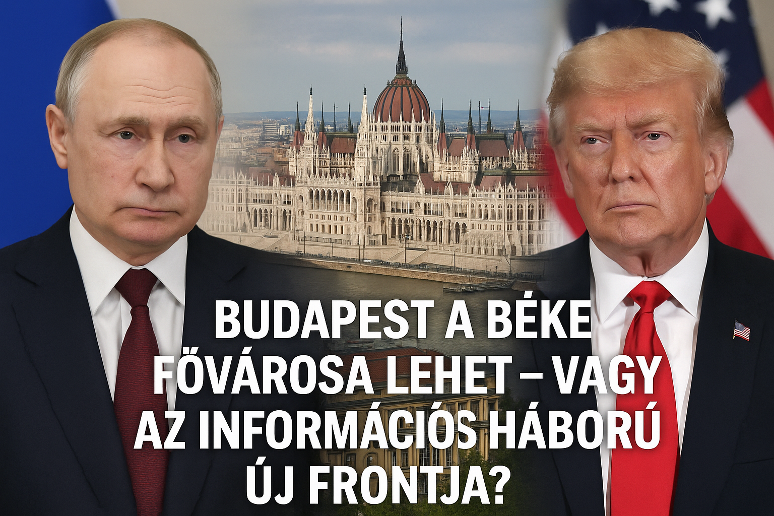 Budapest a béke fővárosa lehet – vagy az információs háború új frontja?