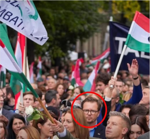 Magyar Péter egy lengyel EP-képviselővel vonult, aki szankciókat követel hazánk ellen