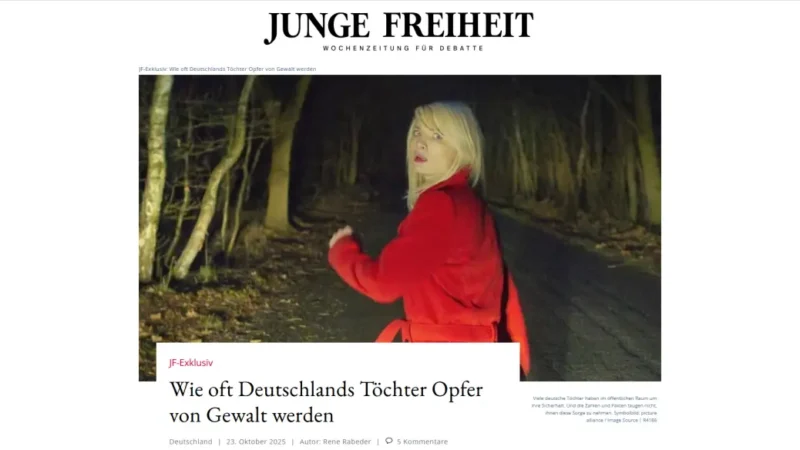 Csak 2024-ben 63 977 Németországban élő nő vált szexuális erőszak áldozatává