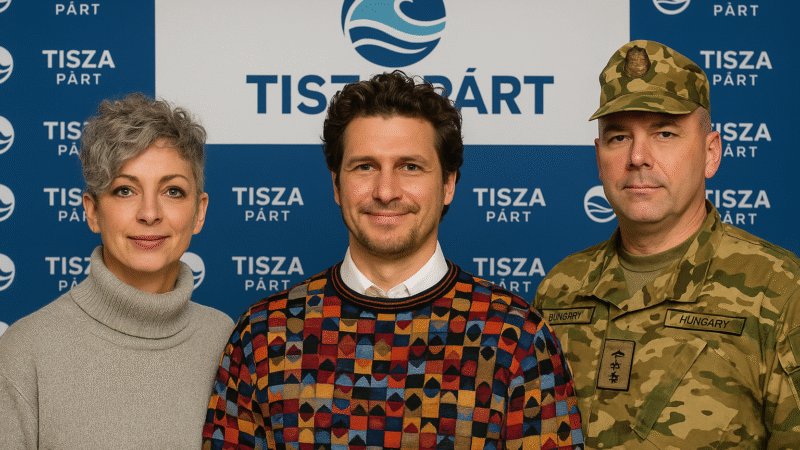 Celebválogatóval készül a Tisza Párt: sztárok, bukott tábornokok és csodamentők az új politikai valóságshow-ban