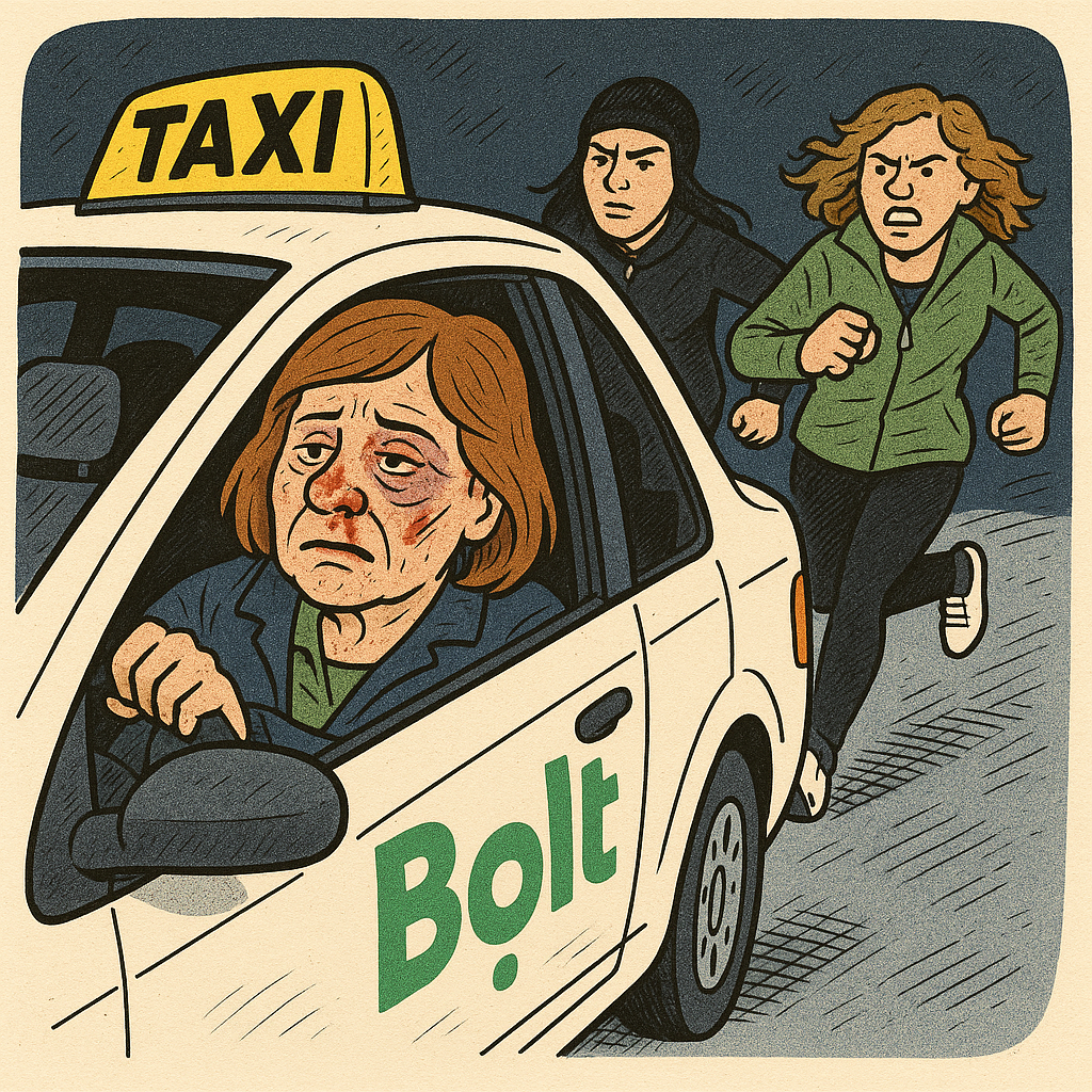 Brutális támadás ért egy női taxisofőrt az éjszaka – az elkövetőket már keresi a rendőrség