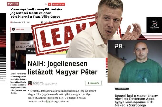 Fatális véletlen: szinte ugyanaz az Átlászó és Magyar Péter érvelése a példátlan adatszivárgási ügyben