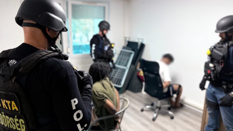 Zimbabwei és nigériai kábítószerkereskedő bűnözőket fogtak el Debrecenben