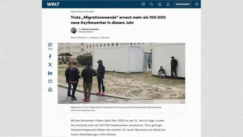 Hiába a „migrációs fordulat”, Németországban nem csökken az új migránsok száma