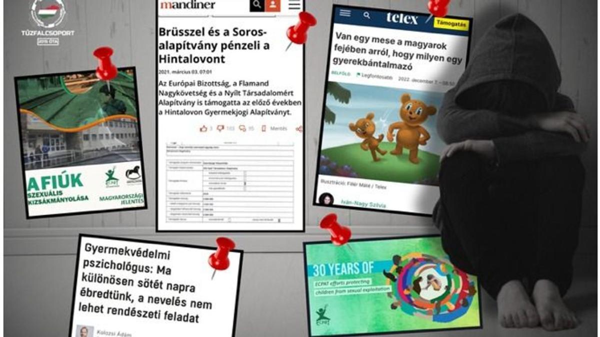 Tűzfalcsoport-elemzés: Külföldi befolyás a magyar gyermekvédelem ellen