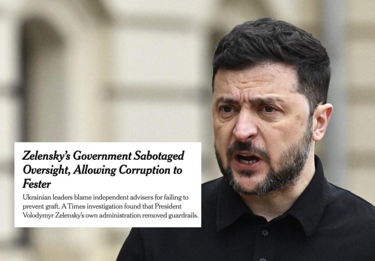 A New York Times leleplezi a korrupciót: Zelenszkij milliárdos ellenőrzéseket játszott ki
