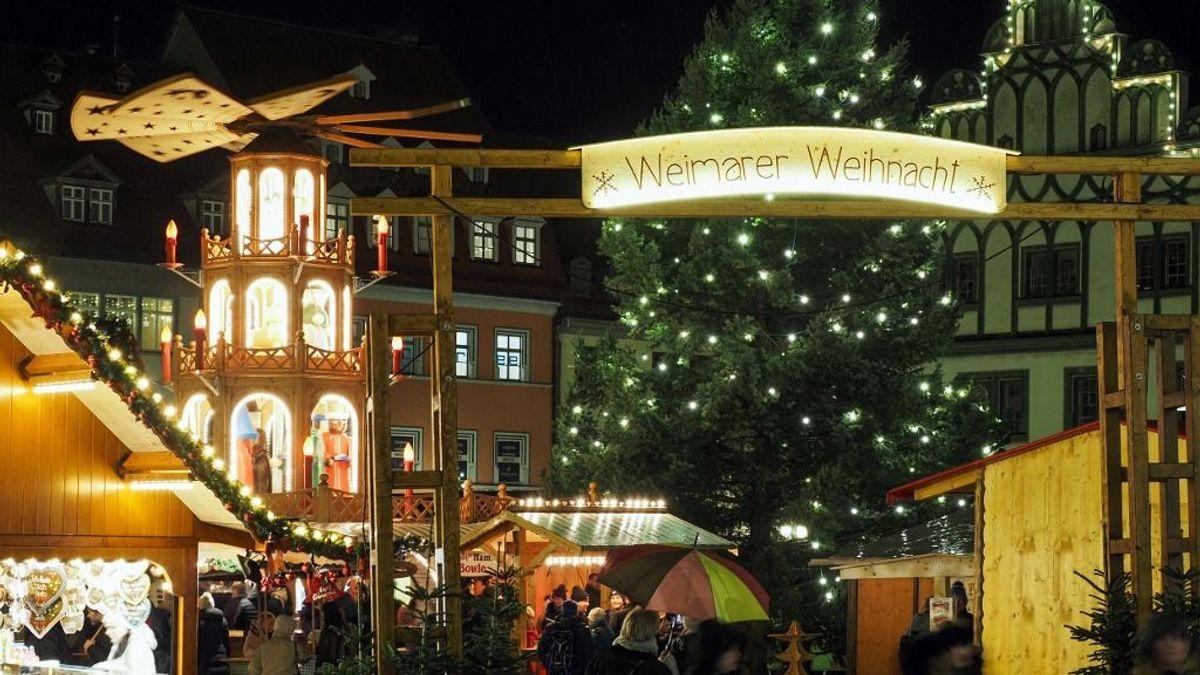 Késsel fenyegetőzött egy marokkói férfi a weimari karácsonyi vásáron