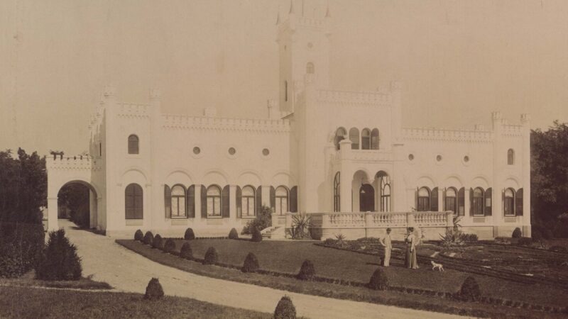 Volt a Balatonnál egy fényűző kastély, amiből semmi nem maradt az utókornak