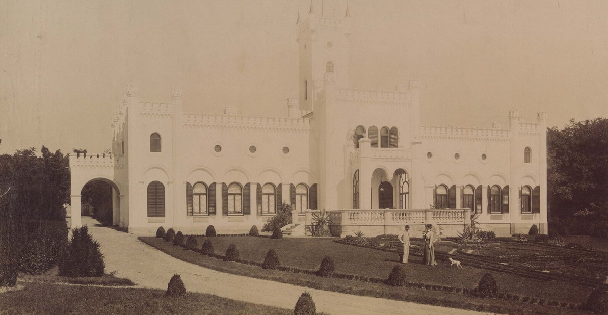 Volt a Balatonnál egy fényűző kastély, amiből semmi nem maradt az utókornak