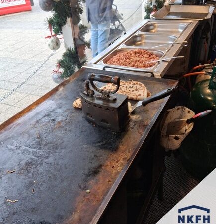 Ellenőrizték a karácsonyi vásárokat, higiéniai problémák miatt vendéglátókat zárattak be