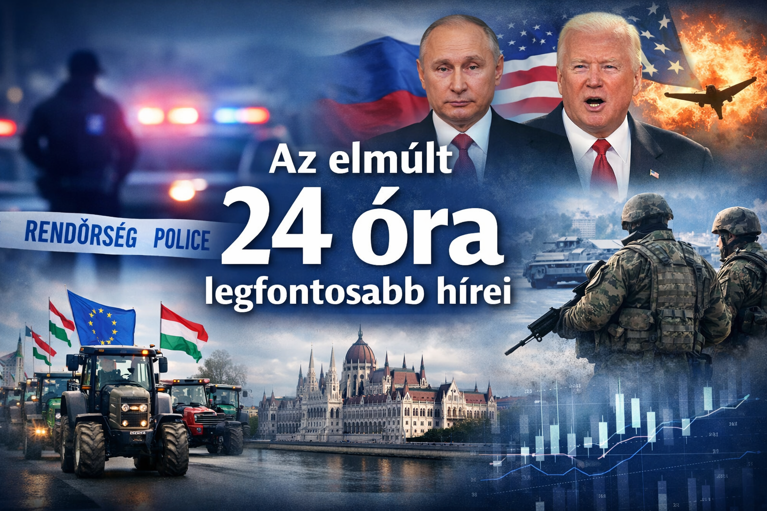 Az elmúlt 24 óra legfontosabb hírei