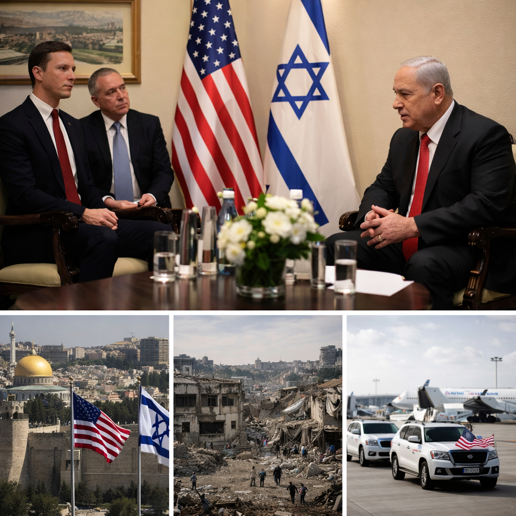 Amerikai különmegbízottak egyeztettek Netanjahuval Gáza jövőjéről, miközben palesztin milícia merényletet vállalt magára