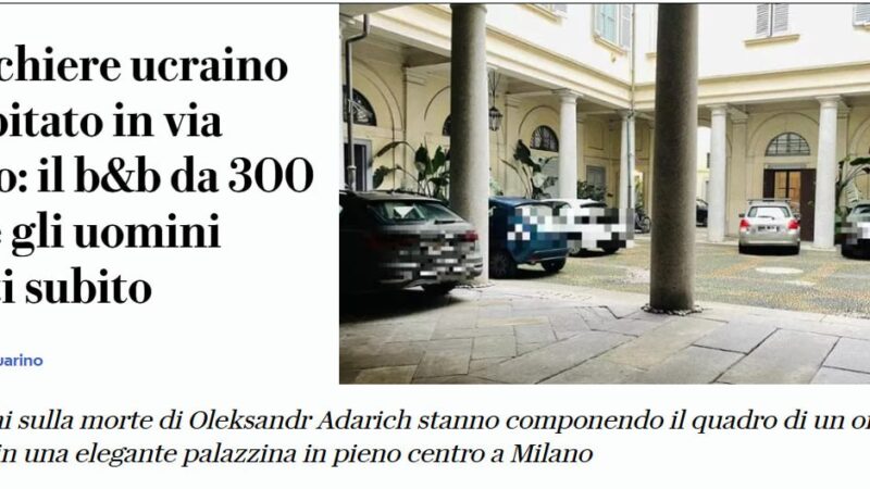 Megöltek és kidobtak az ablakon egy ukrán bankárt Olaszországban