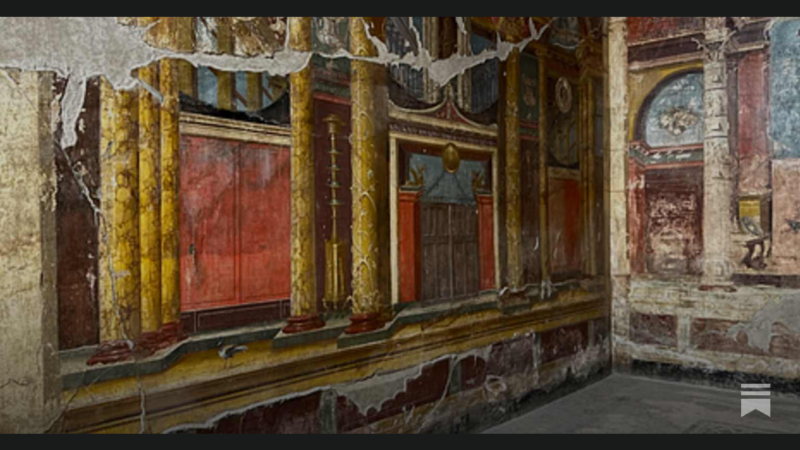 Elit római művészet a vulkáni hamu alól: pávák és új szobák Poppaea villájában