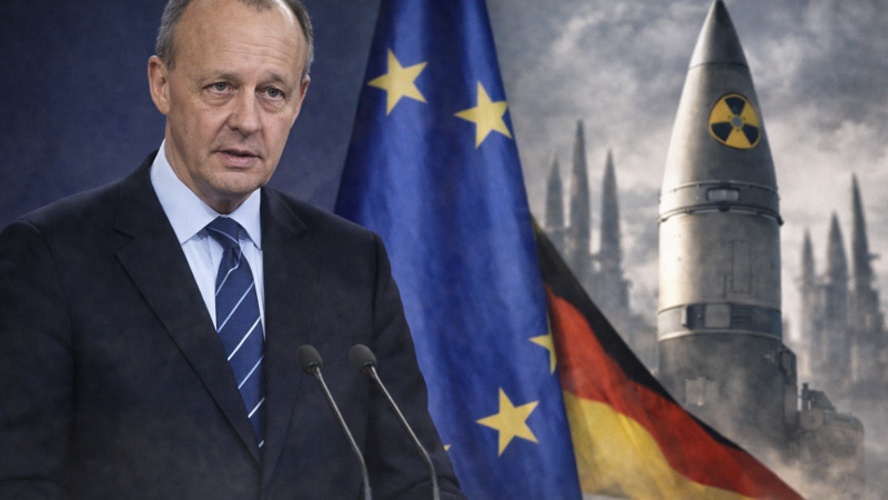 Merz: megindultak az egyeztetések egy európai nukleáris elrettentő ernyőről