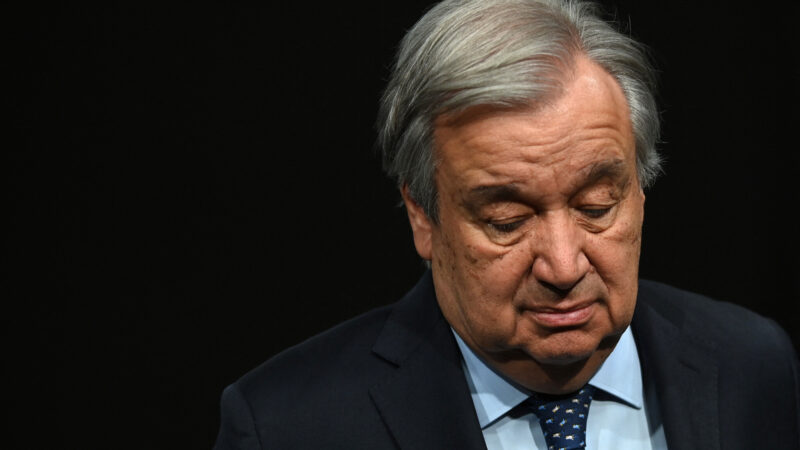Guterres: Az ENSZ a pénzügyi összeomlás szélén áll