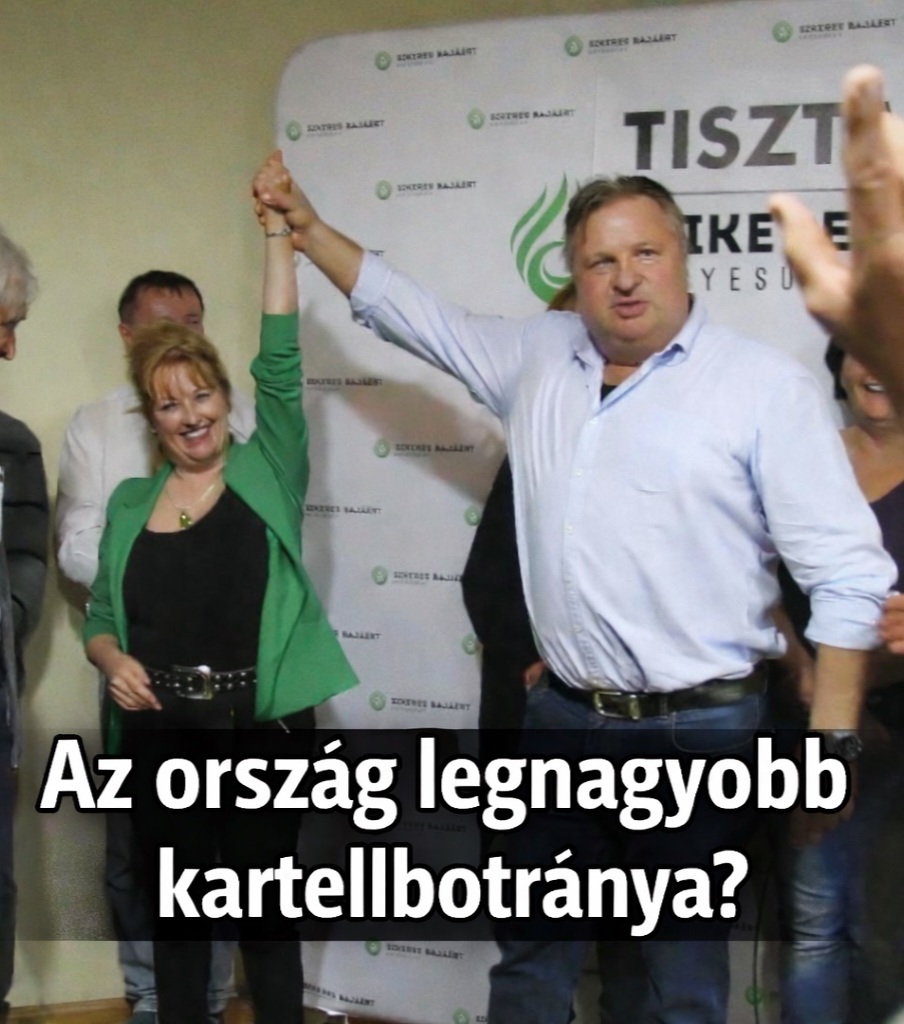 Ugyanazok a csalók állnak a Tisza mögött Baján, mint a Momentum mögött