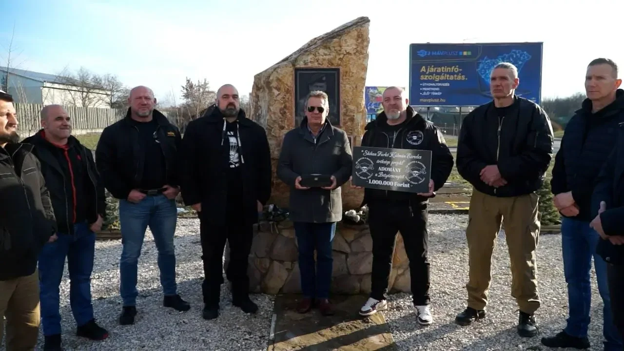 A Betyársereg egymillió forinttal támogatta Furkó Kálmán edzőtermének újjáépítését