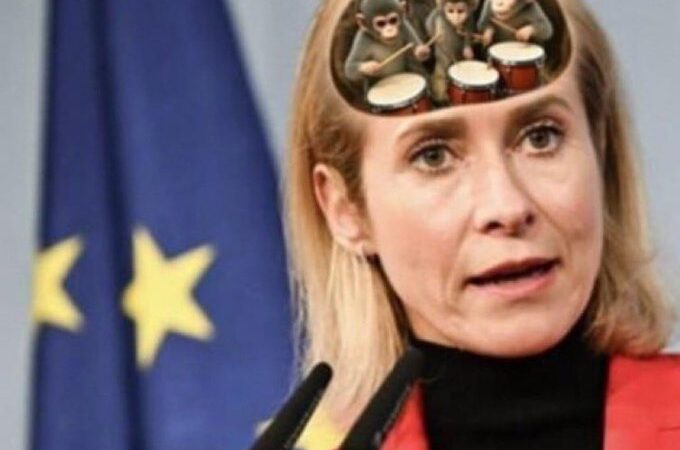 Medvegyev szőke patkánynak nevezte Kaja Kallas-t, aki kitiltana az EU-ból minden, a harcokban részt vett oroszt