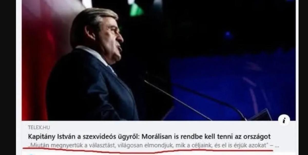 „Miután megnyertük a választást, világosan elmondjuk, mik a céljaink” – Kapitány István csúnyán elszólta magát