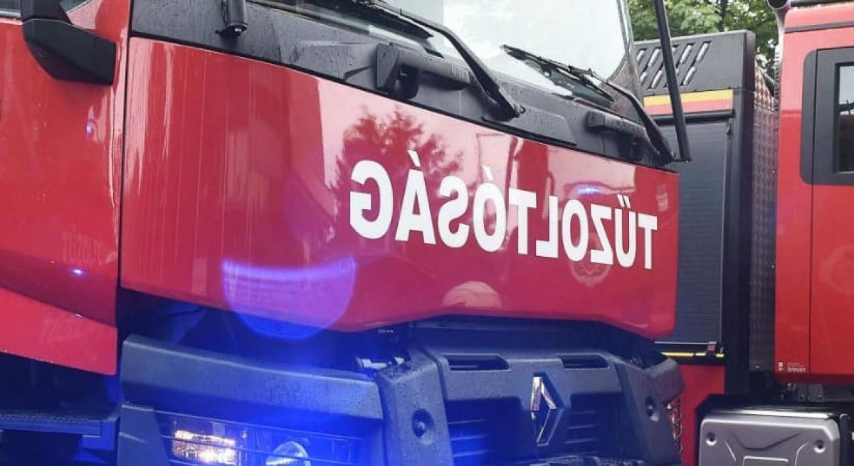 Lángokban állt egy kétszintes munkásszálló Budakeszin