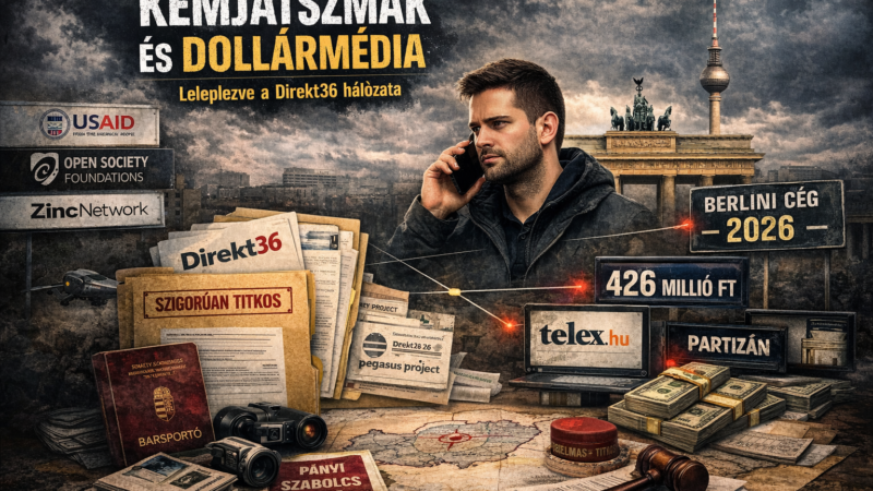 Információs hídfőállás Berlin és Budapest között: A Direkt36 és a „független” hálózat valódi arca