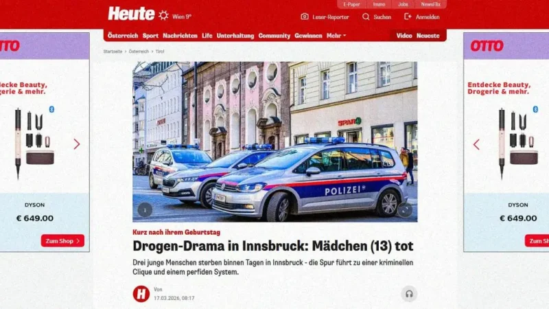 Innsbruck: gyereklányokat kábítószereznek be és erőszakolnak a drogbandák