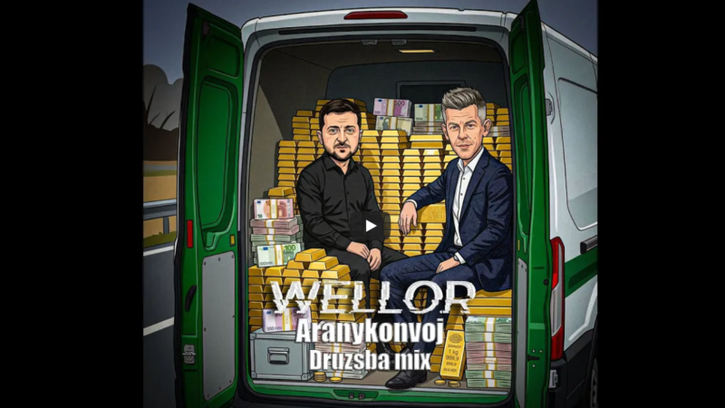 Mától ez a csengőhangunk – Wellor megénekelte az ukrán aranykonvojt is