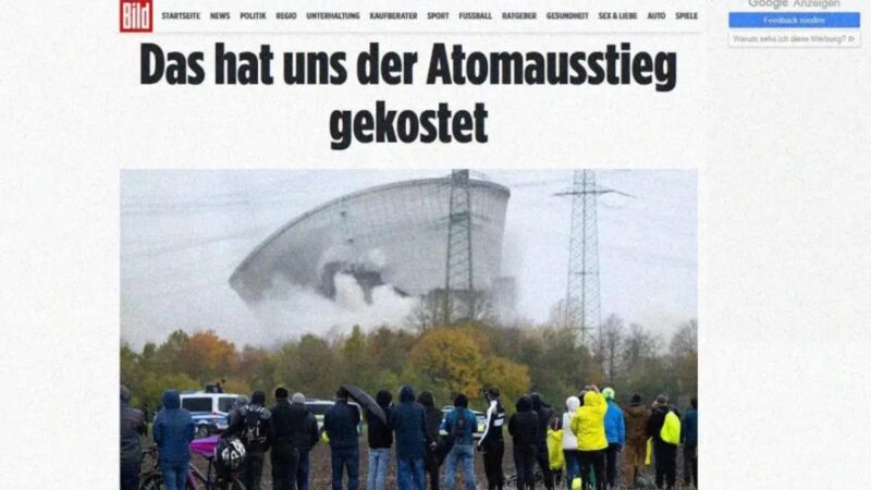 Nobel-díjas német fizikus: „a jólétünk az olcsó energiától függ, őrültség volt bezárni az atomerőműveket”
