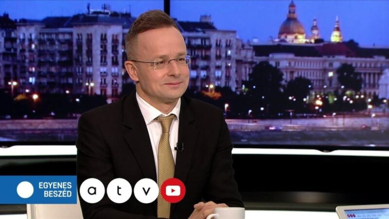 Szijjártó Péter keményen helyretette a balliberális médiát az ATV stúdiójában