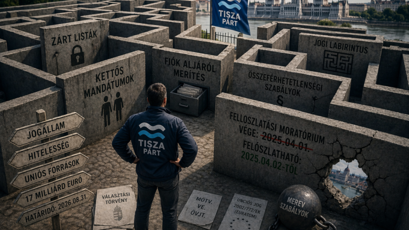 A 17 milliárd eurós csapda: Hogyan vált a Tisza Párt győzelmi listája kormányzati teherré?