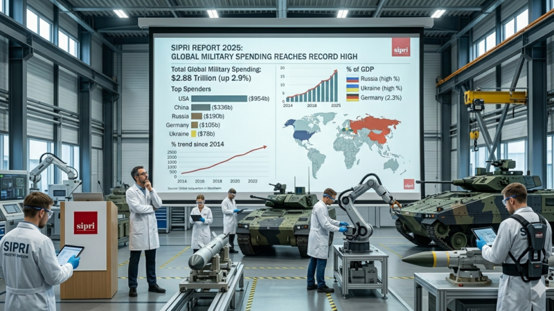 A globális katonai kiadások új rekordot döntöttek tavaly