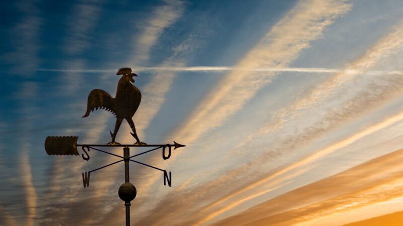 Szélkakas a torony tetején: így fordulnak naponta az igazságok