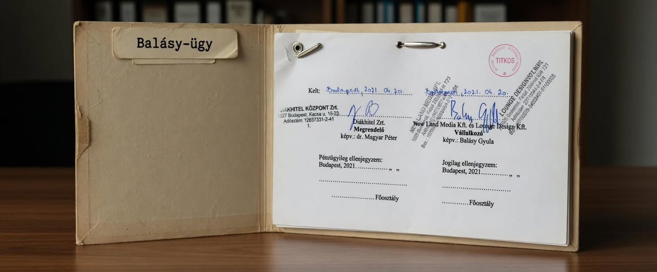 A propagandagépezet végnapjai: A Balásy-birodalom bukása és a Diákhitel-akták árnyéka
