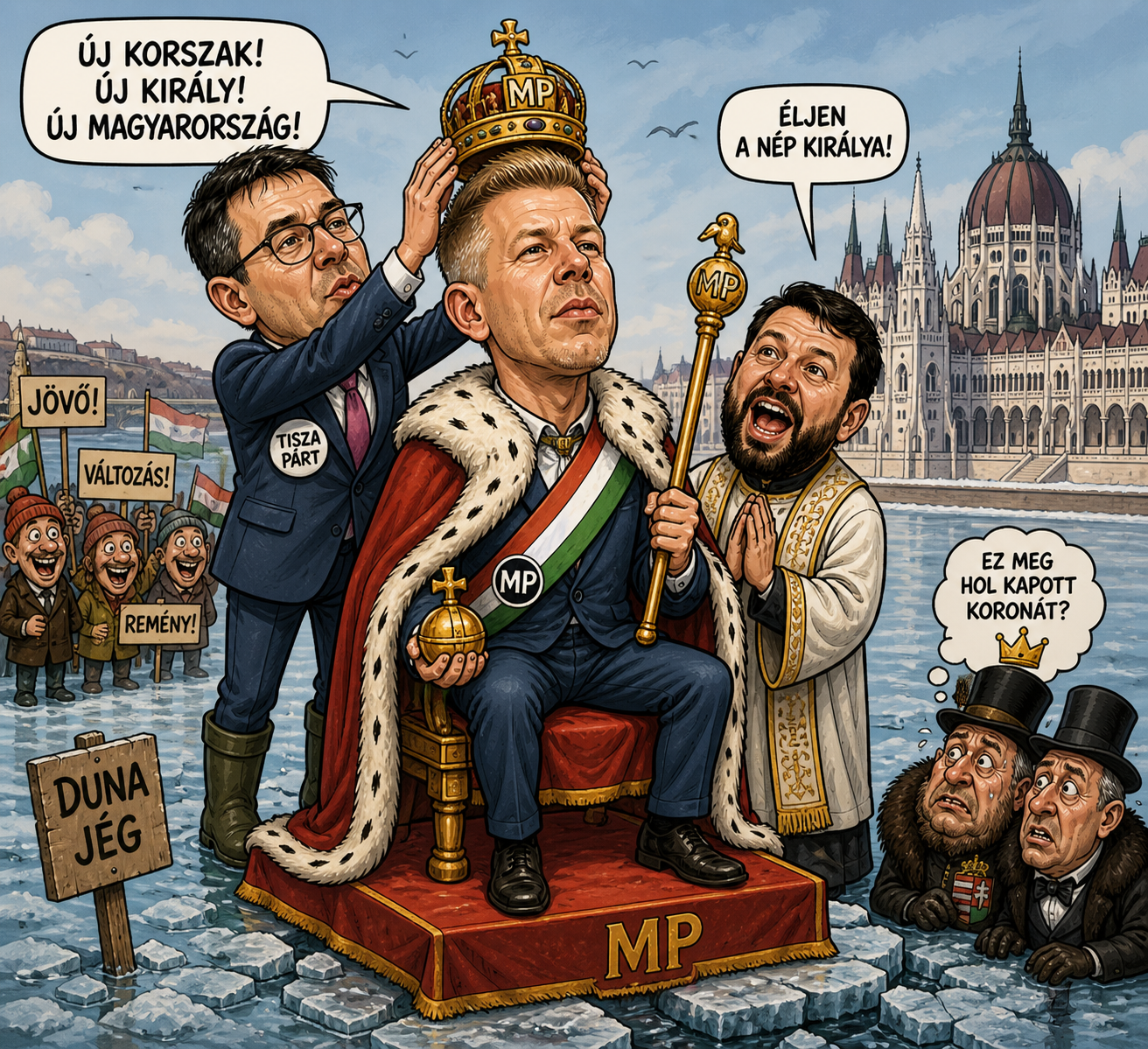 Magyar Péter elárulta, miből finanszírozzák a Kossuth téri táncot