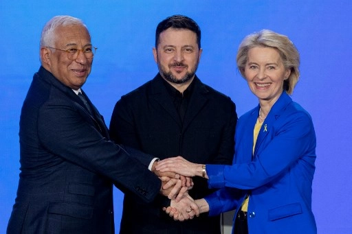 Von der Leyen: Ukrajnát teljesen integrálják az EU légvédelmi és drónfejlesztési programjaiba