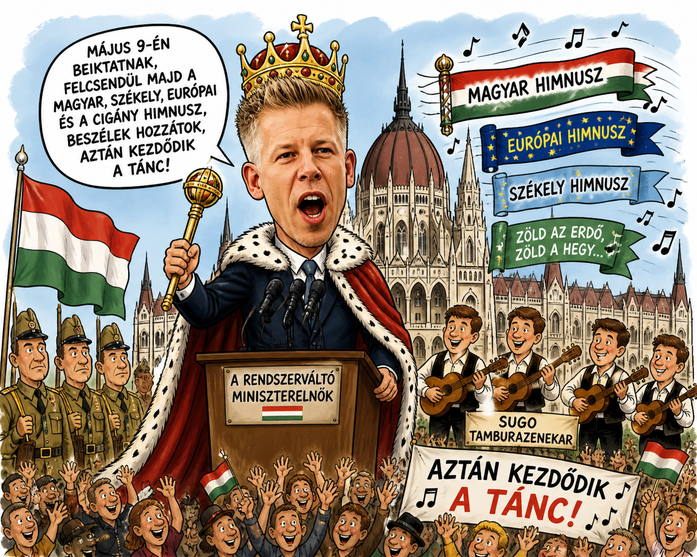 Beiktatásból ünnep: modern kori koronázás készül a Kossuth téren