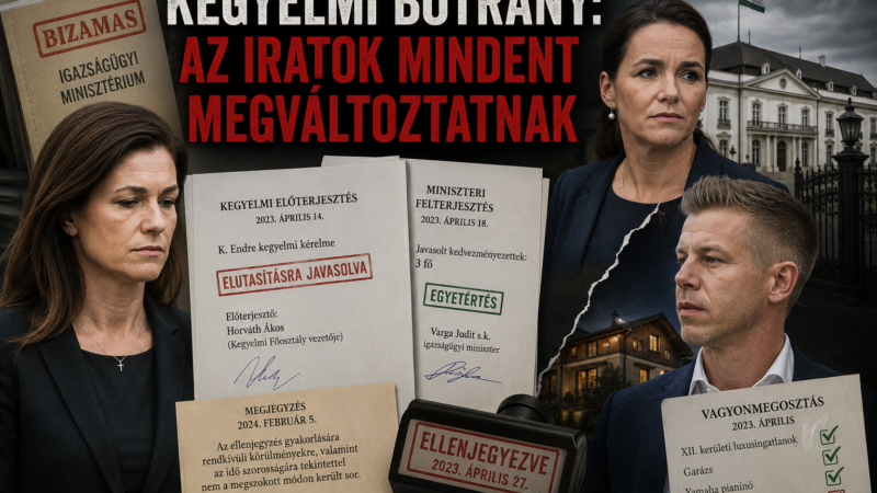 Egy mondat, amit senki nem akar kimondani a kegyelmi ügyben