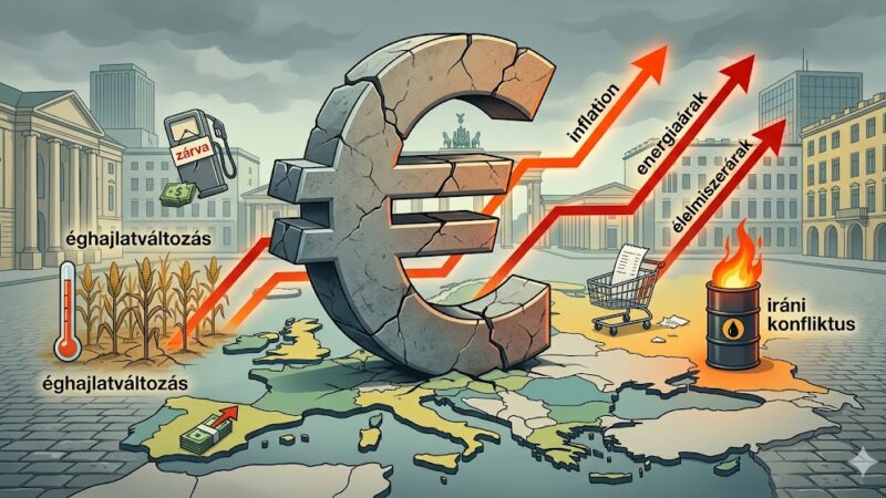 Az energiaválság és a klímasokkok kettős szorításában vergődik az európai gazdaság