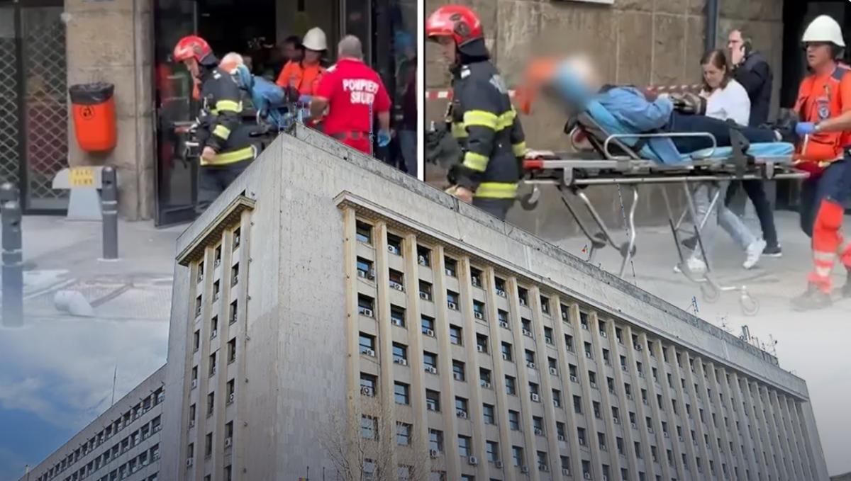 Zuhanás a felújítás után: Durva liftbaleset történt a bukaresti közlekedési minisztériumban