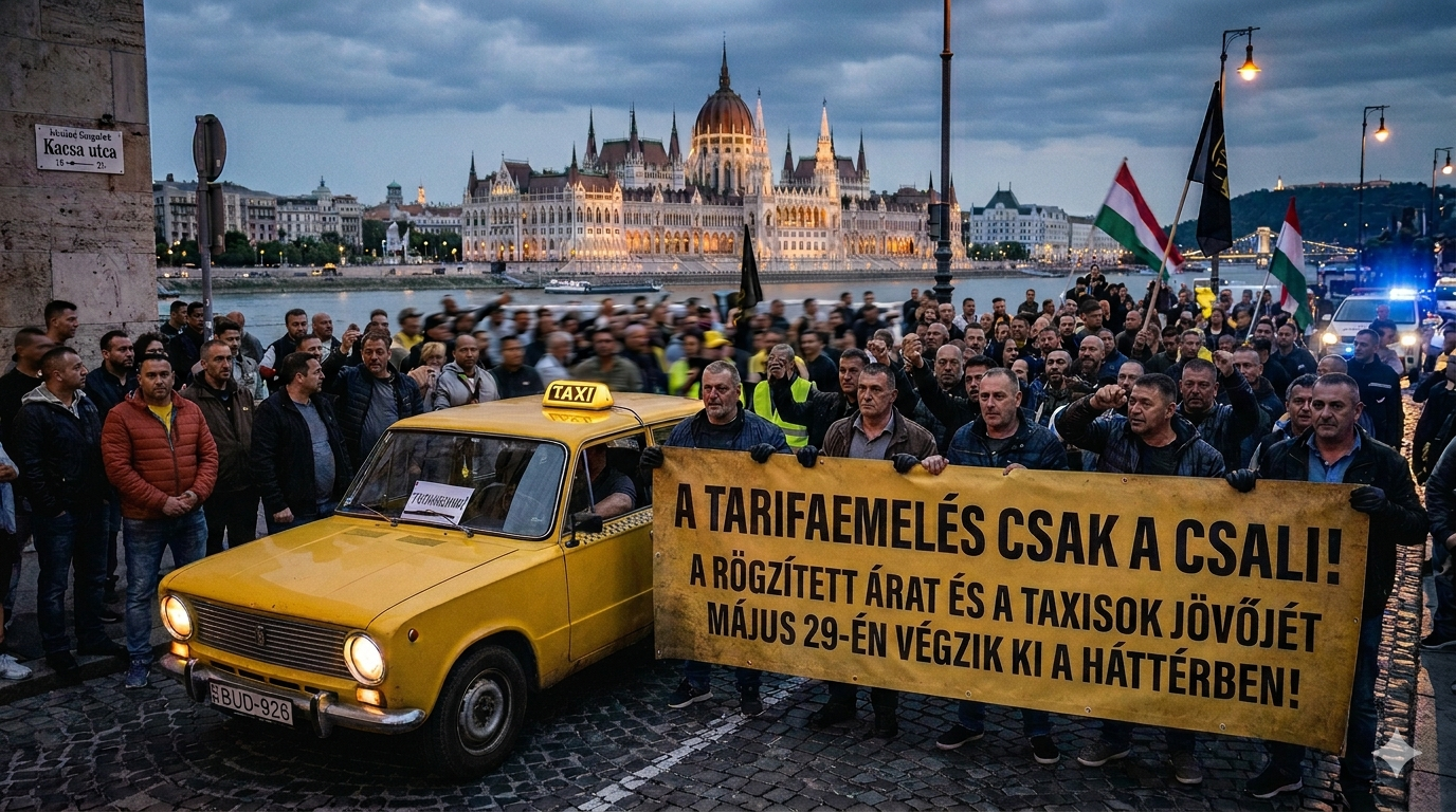 A 27 százalékos altató: A tarifaemelés füstje mögött végleg kivéreztetik a taxisokat