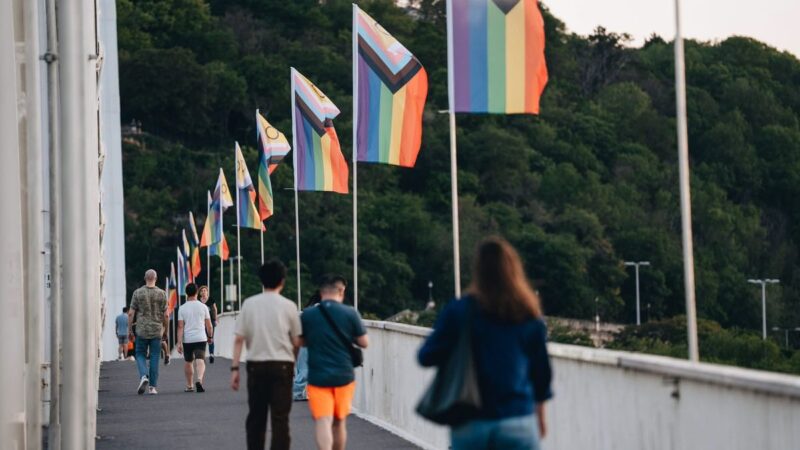 Mit keres a „Progress Pride” zászló az Erzsébet hídon?