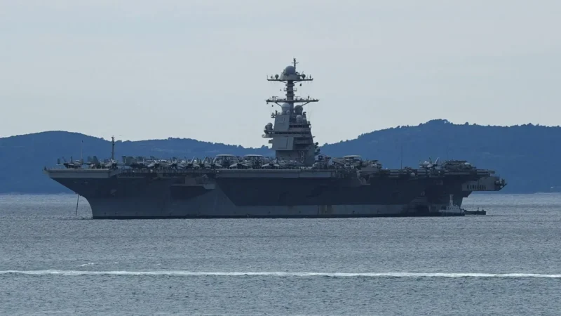 Technológiai csoda a lángok martalékaként: Egy évre harcképtelenné vált a USS Gerald R. Ford