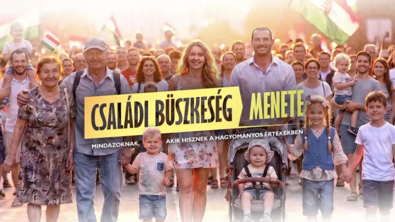 Családi Büszkeség Menete: Határozott kiállás a hagyományos értékek mellett