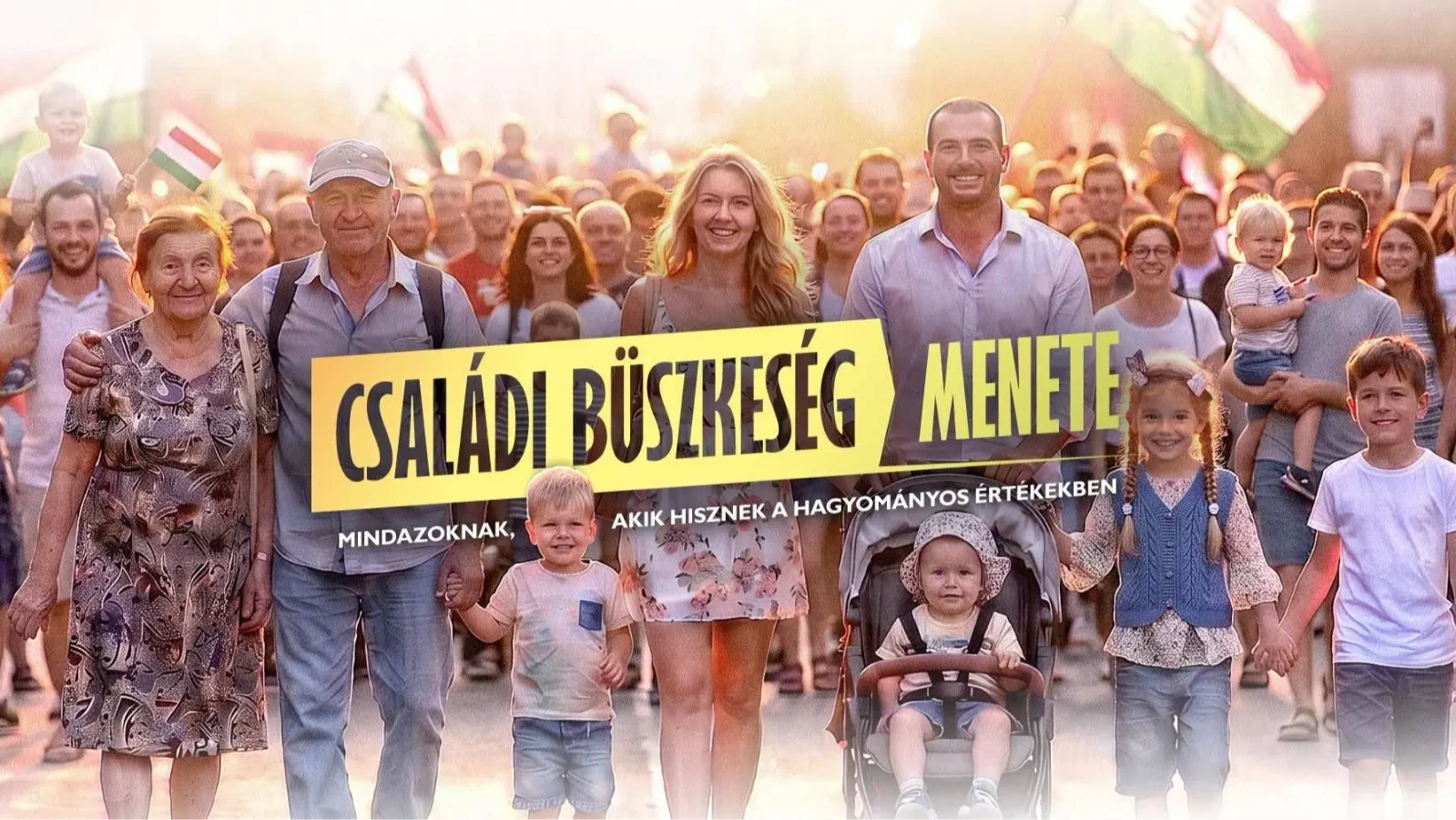 Családi Büszkeség Menete: Határozott kiállás a hagyományos értékek mellett