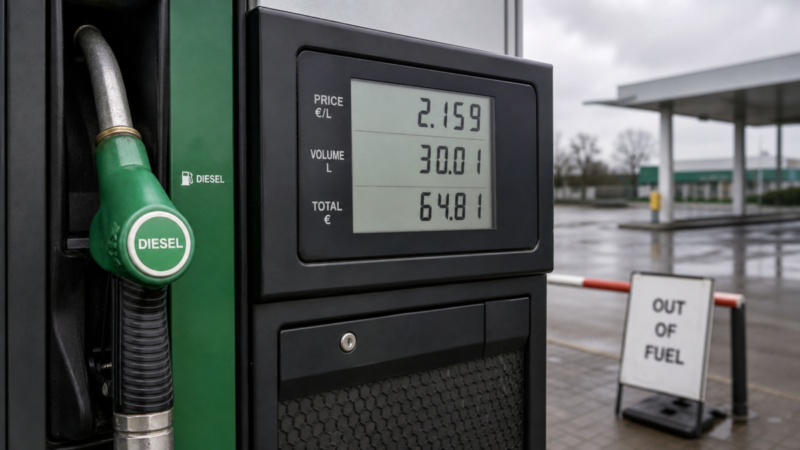 Dízelhiány a világpiacon: rekordárrés a finomítóknál, 680 forint a kúton
