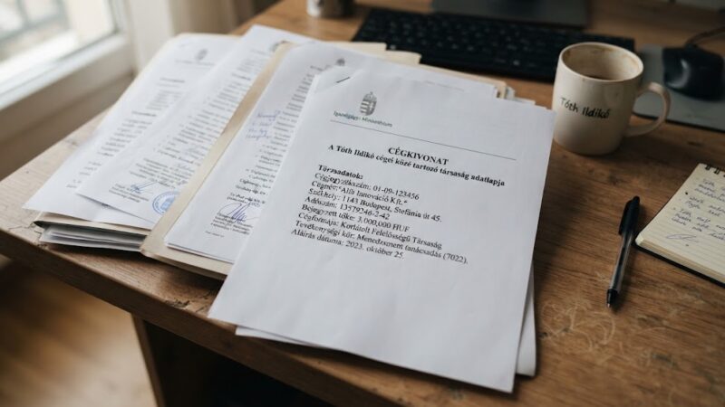 Tóth Ildikó cégei: a nyolc cég létezik, a vád mégsem áll