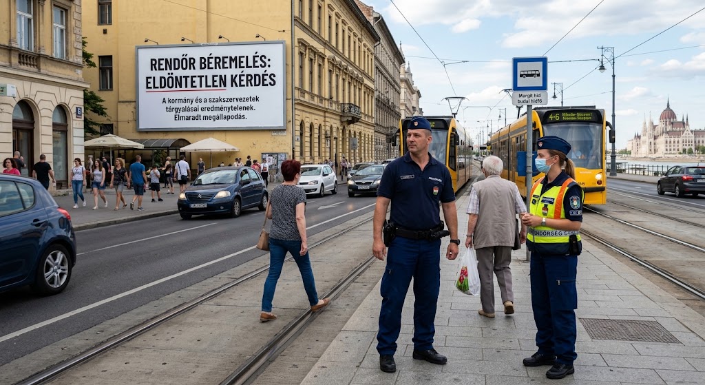 Rendőr béremelés: nincs összeg, nincs dátum, és a sztrájk sem az, aminek mondják