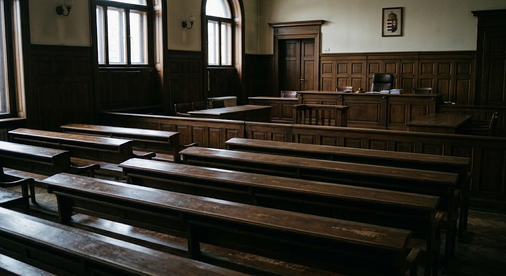 A büntetőeljárás gyorsítása jött, de az órák és a székek üresek