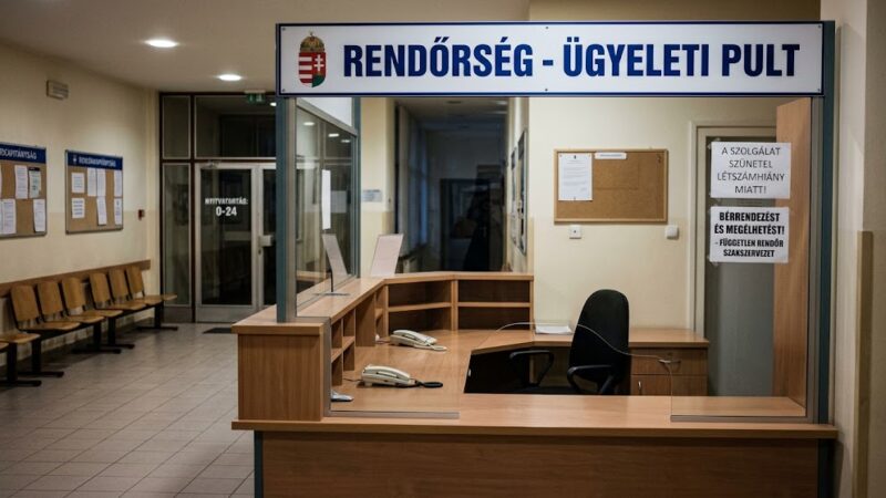 Elmaradt bérrendezés: gyorsítást kérnek a rendőröktől, akikből kilencezer hiányzik